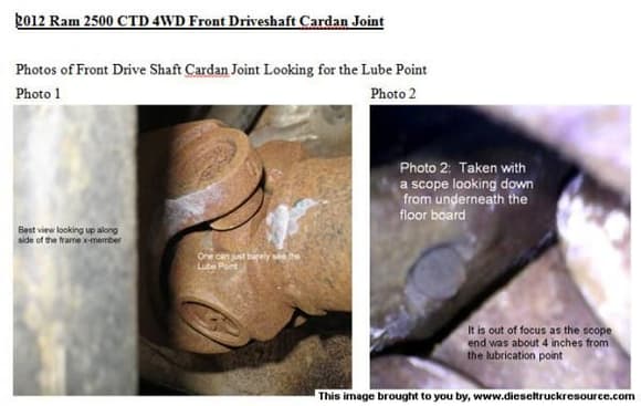 Cardan Joint Photo 1 and Photo 2