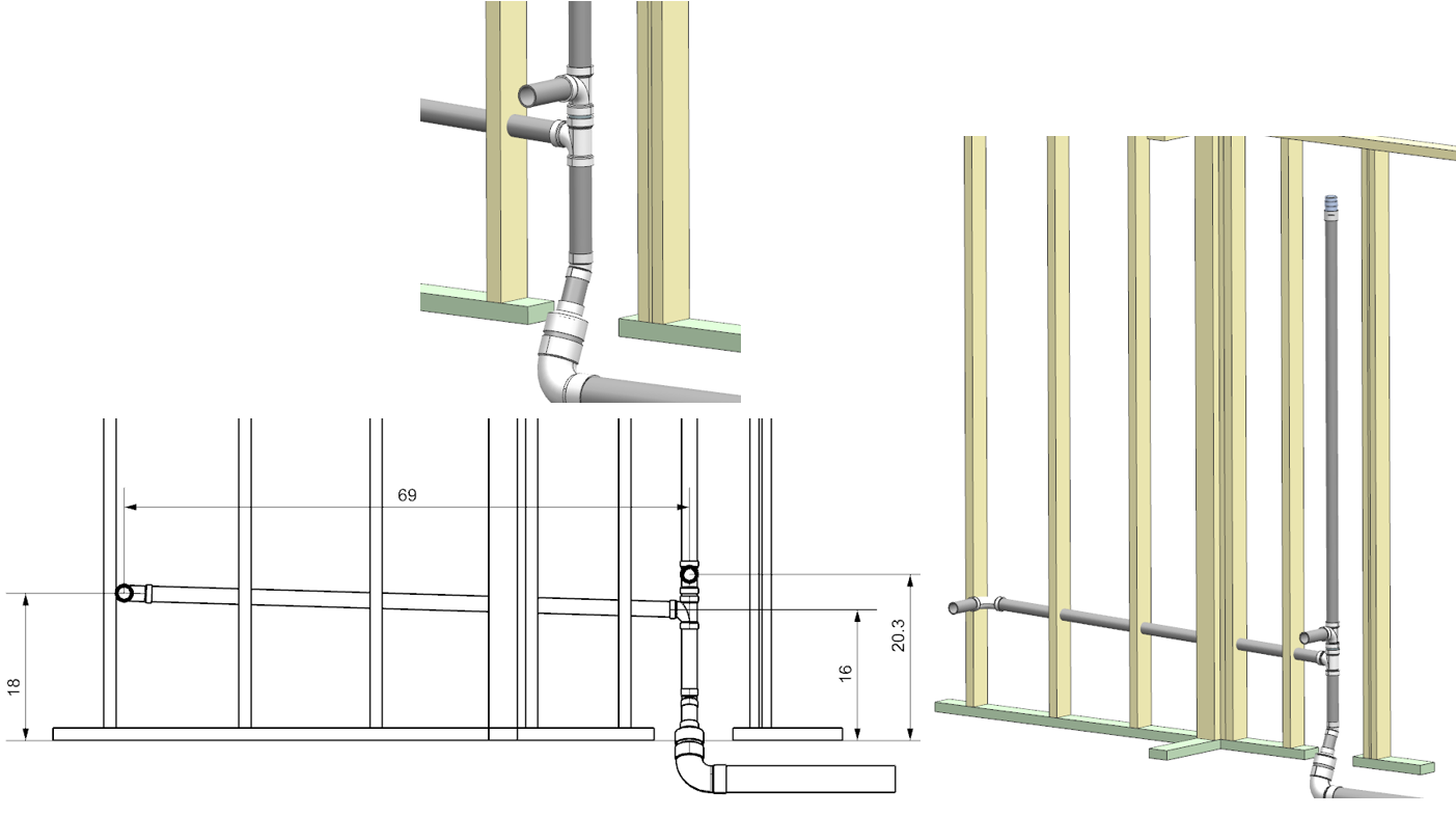 basement bar and bathroom sink plumbing - DoItYourself.com Community Forums, image size:1403x786