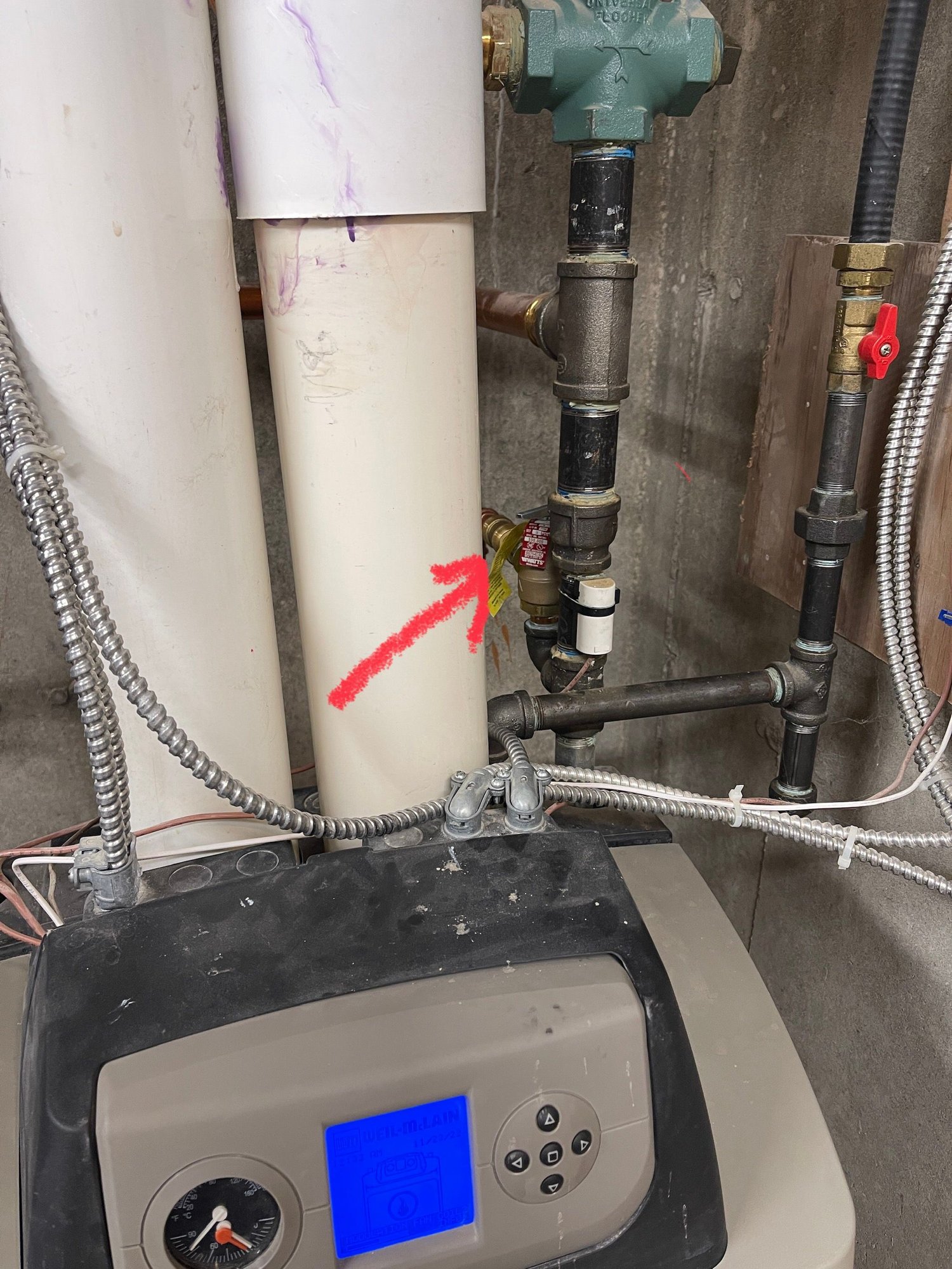 Pressure relief valve keeps leaking on Weil McLean Ultra 230 boiler Community