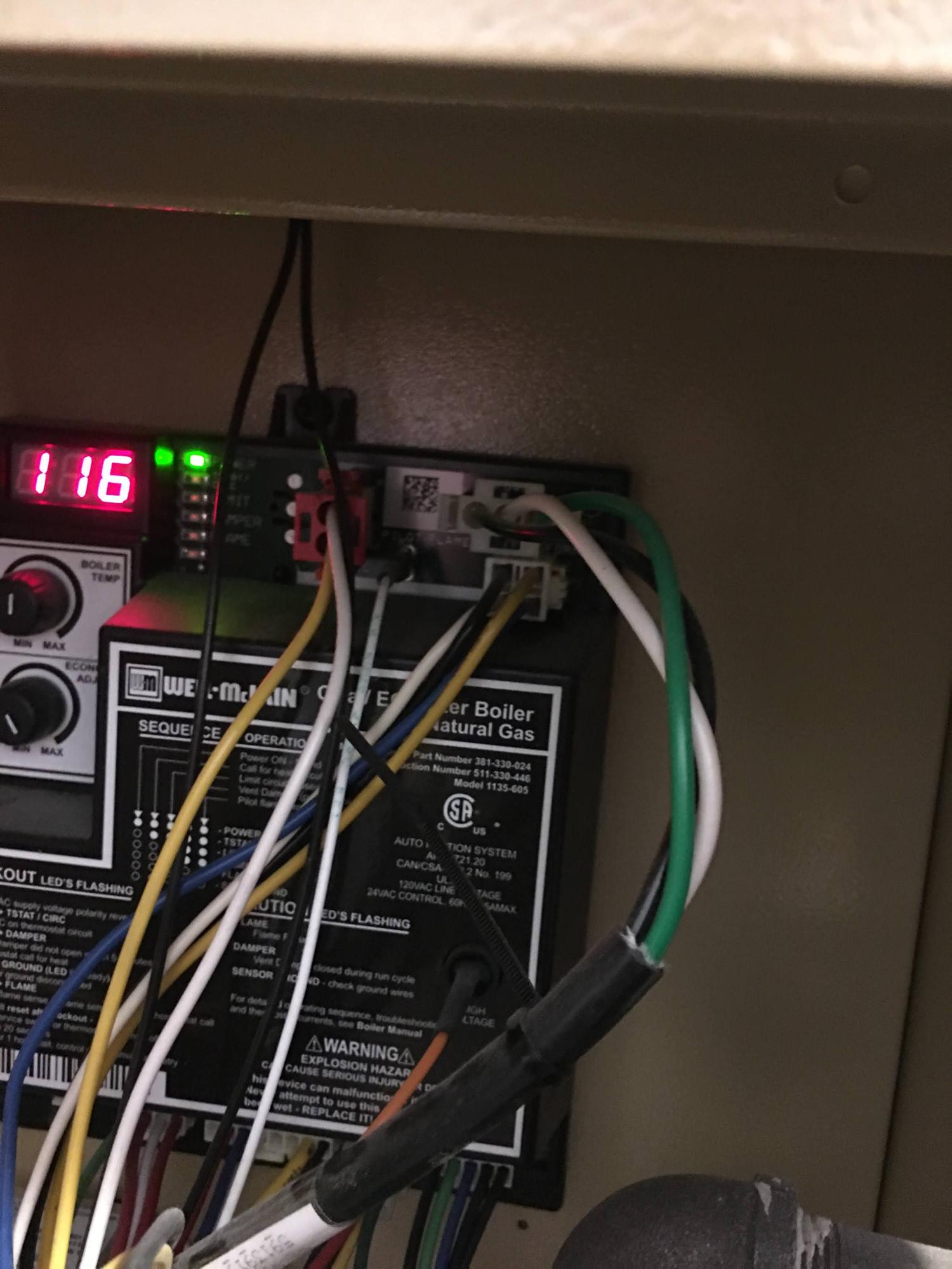 Nest Power Connector Install in MultiZone Hydronic System