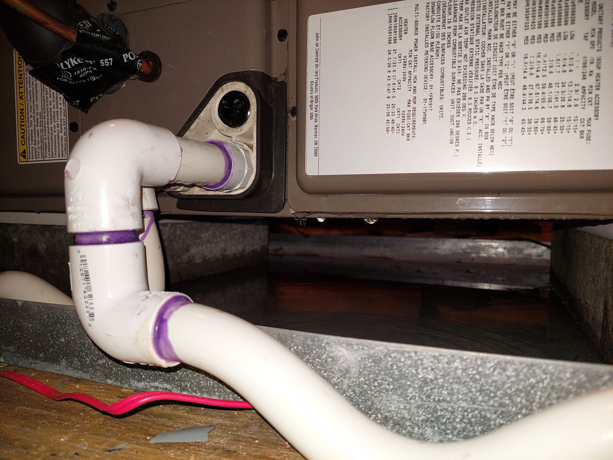 Air Handler drain pan overflows Community Forums