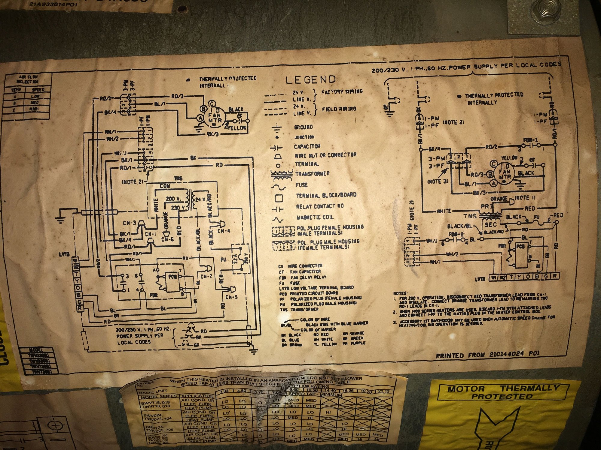 Universal Blower Motor wire colors Help!!