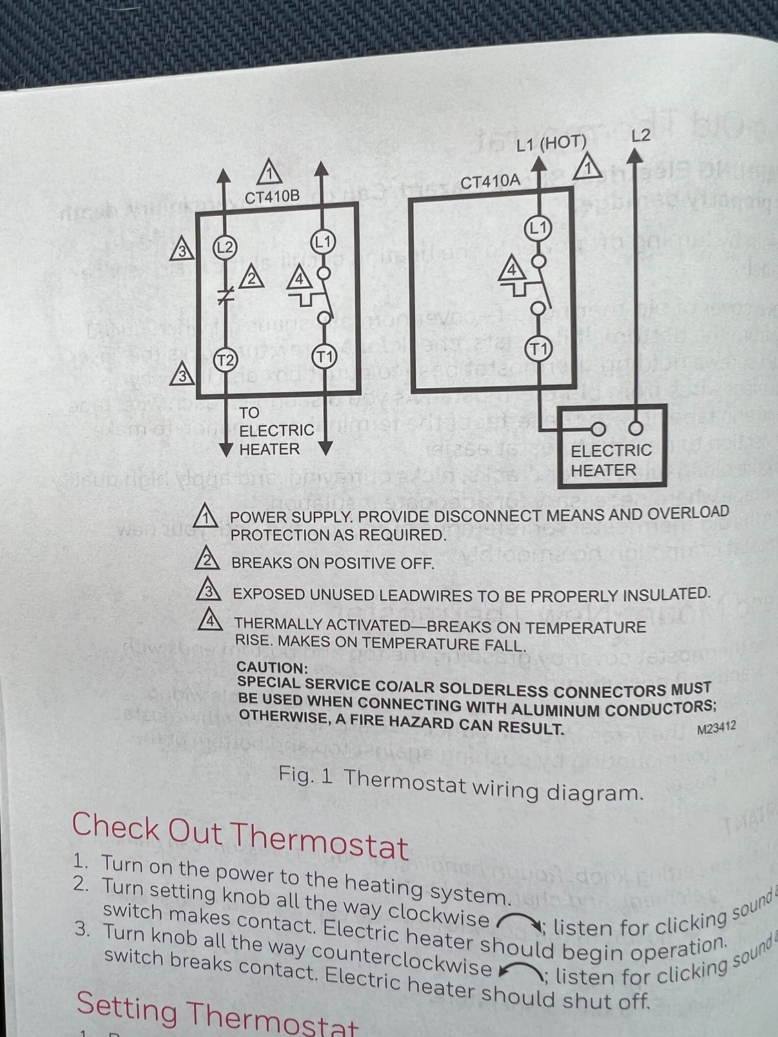 Help wiring Honeywell Double pole wall thermostat and Electric Bsbd -  DoItYourself.com Community Forums, image size:1128x1504