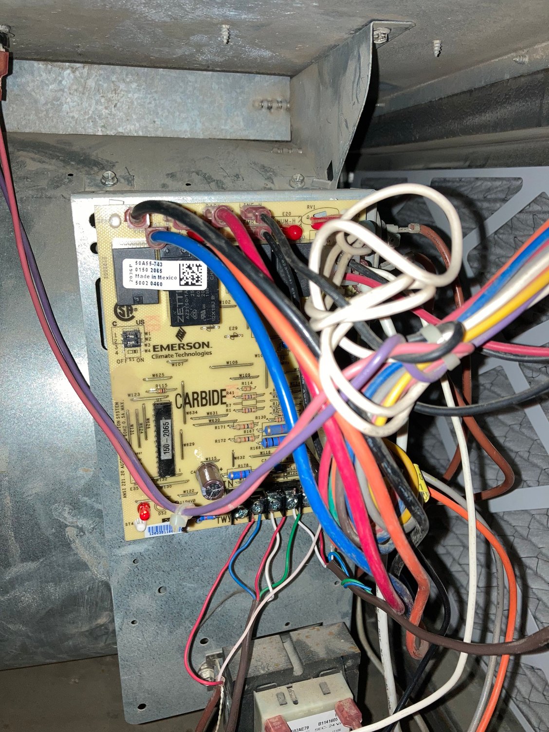 GeneralAire Humidistat to Goodman Furnace Wiring