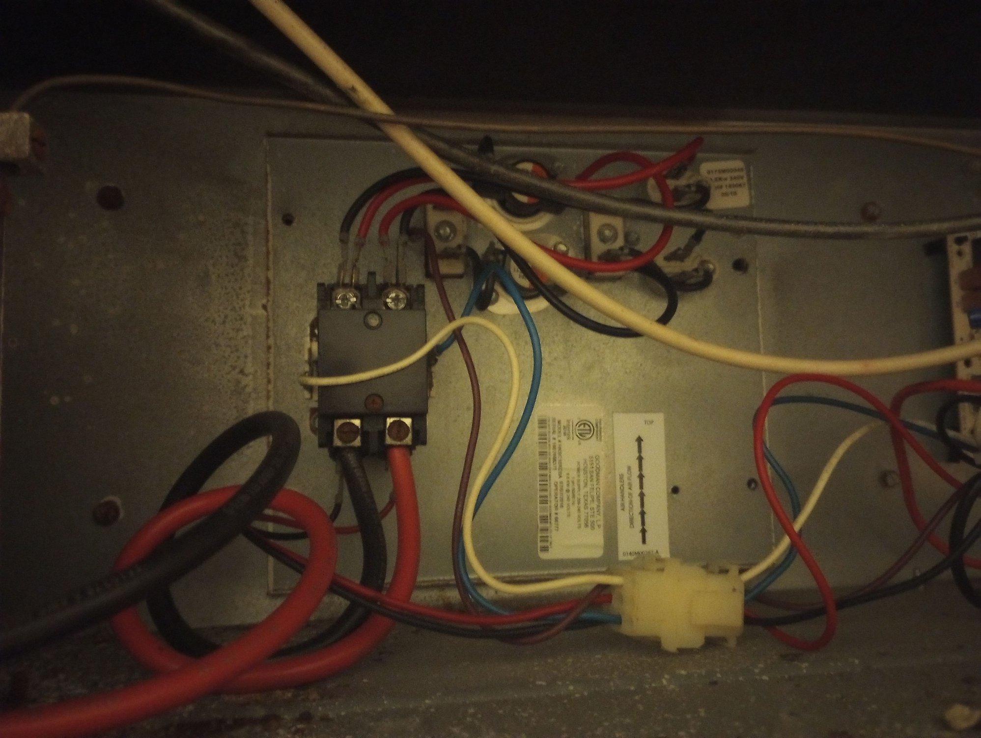 Turned off unit circuit breaker,switched, wont start
