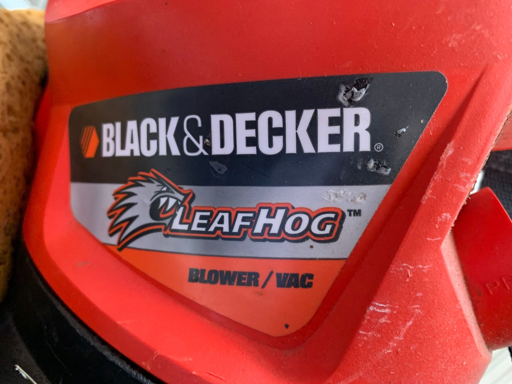 Black & decker leaf deals hog blower vac