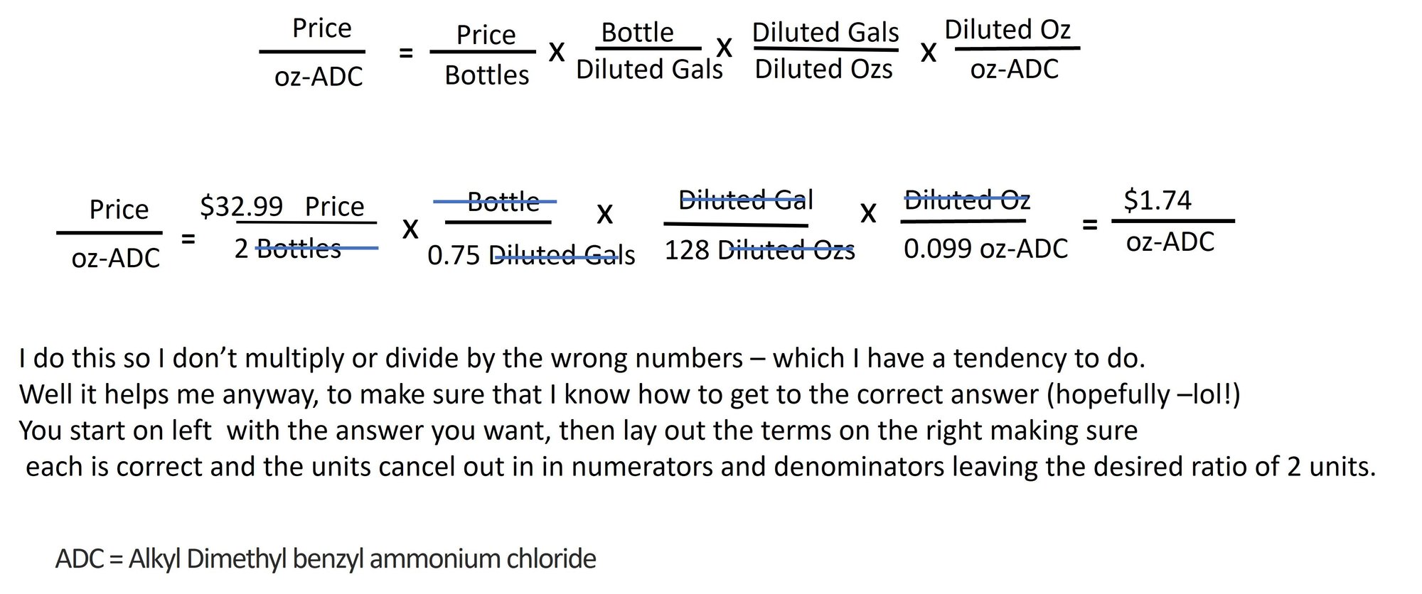 Wet & dilution math? Community Forums