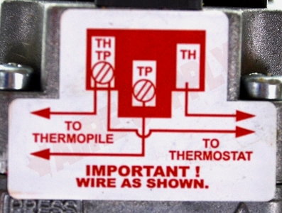 Williams Furnace Millivolt Wall Thermostat Only for all Williams Heaters