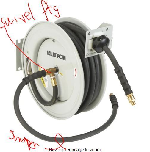 Connector for air hose reel? Community Forums