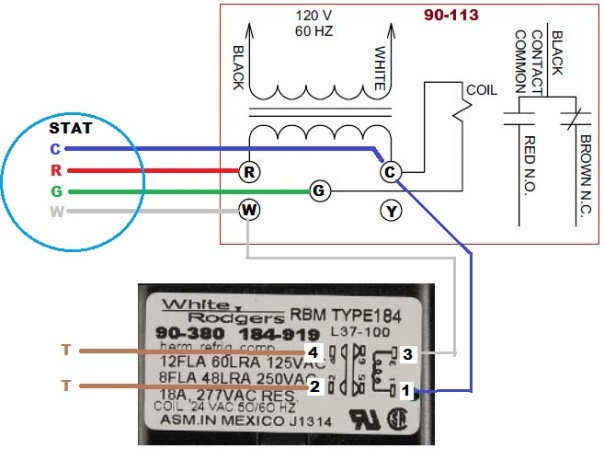 Wiring Smart Thermostat To Oil O Matic