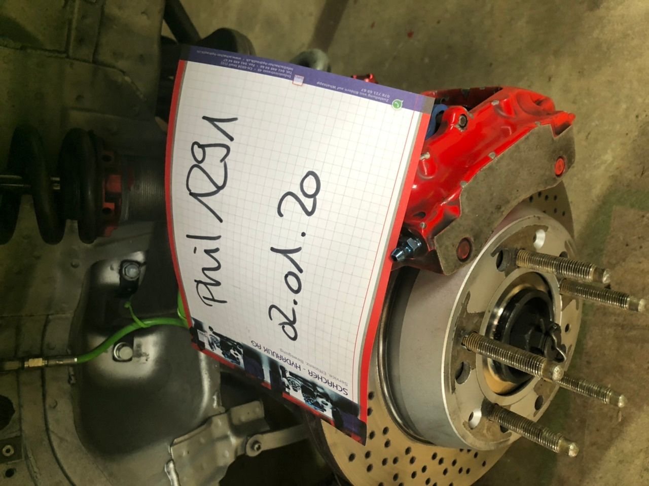 Rear Big Brake Kit EVO 8 EvolutionM Mitsubishi Lancer and Lancer