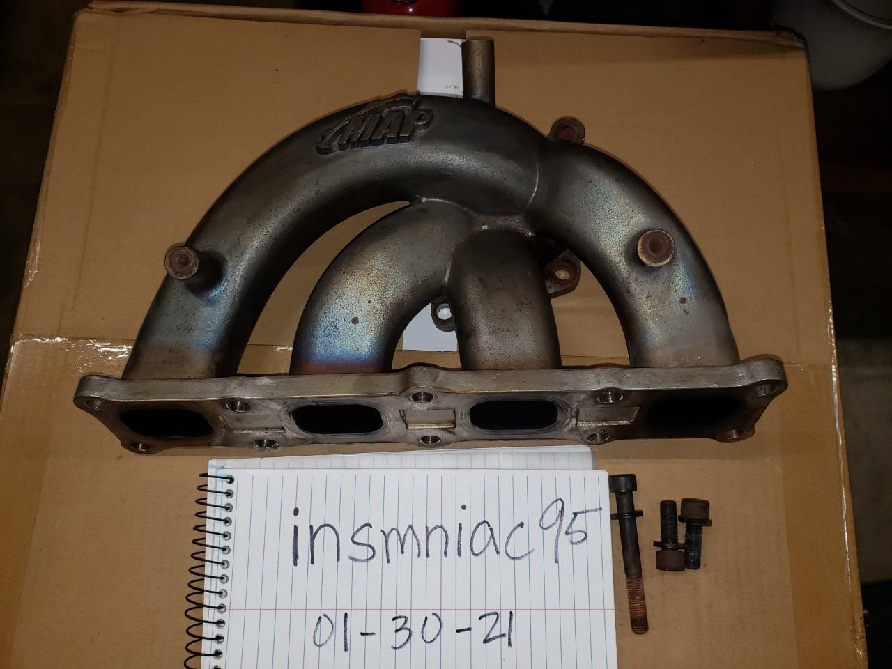 Engine - Exhaust - Evo X MAP exhaust manifold - Used - 2008 to 2015 Mitsubishi Lancer Evolution - Torrance, CA 90502, United States