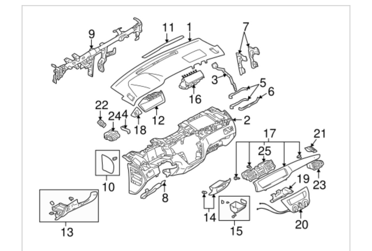 Interior/Upholstery - Looking for lower trim panel Evo 8/9 - New or Used - 2003 to 2006 Mitsubishi Lancer Evolution - Rehoboth, MA 02769, United States