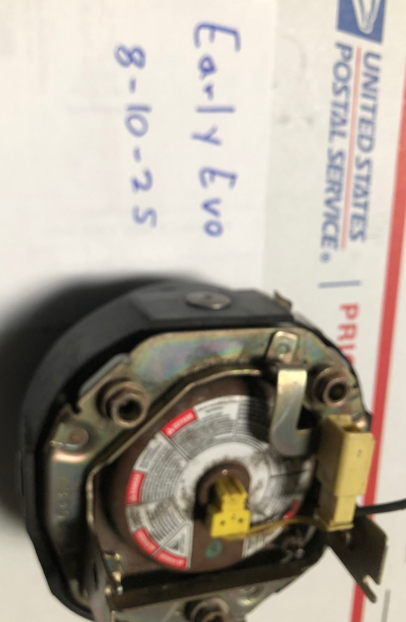 Interior/Upholstery - Evo 8/9 steering wheel air bag - Used - -1 to 2027  All Models - Las Vegas, NV 89120, United States