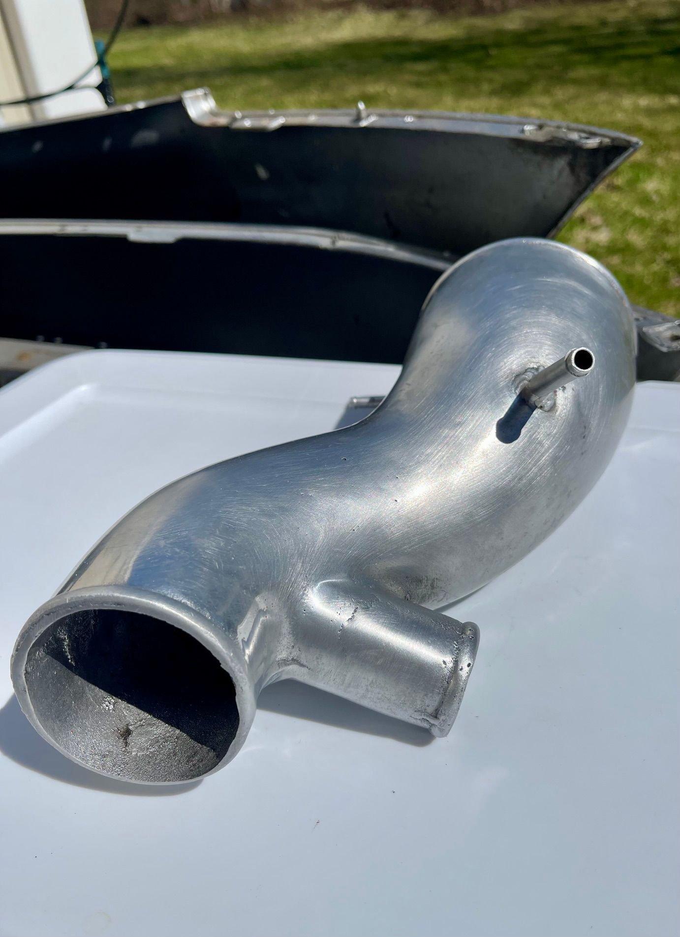 Engine - Intake/Fuel - 2003-2006 Mitsubishi Evolution 8 9 4G63T MAF INTAKE - Used - 2003 to 2006 Mitsubishi Lancer Evolution - Lincoln Park, NJ 07035, United States