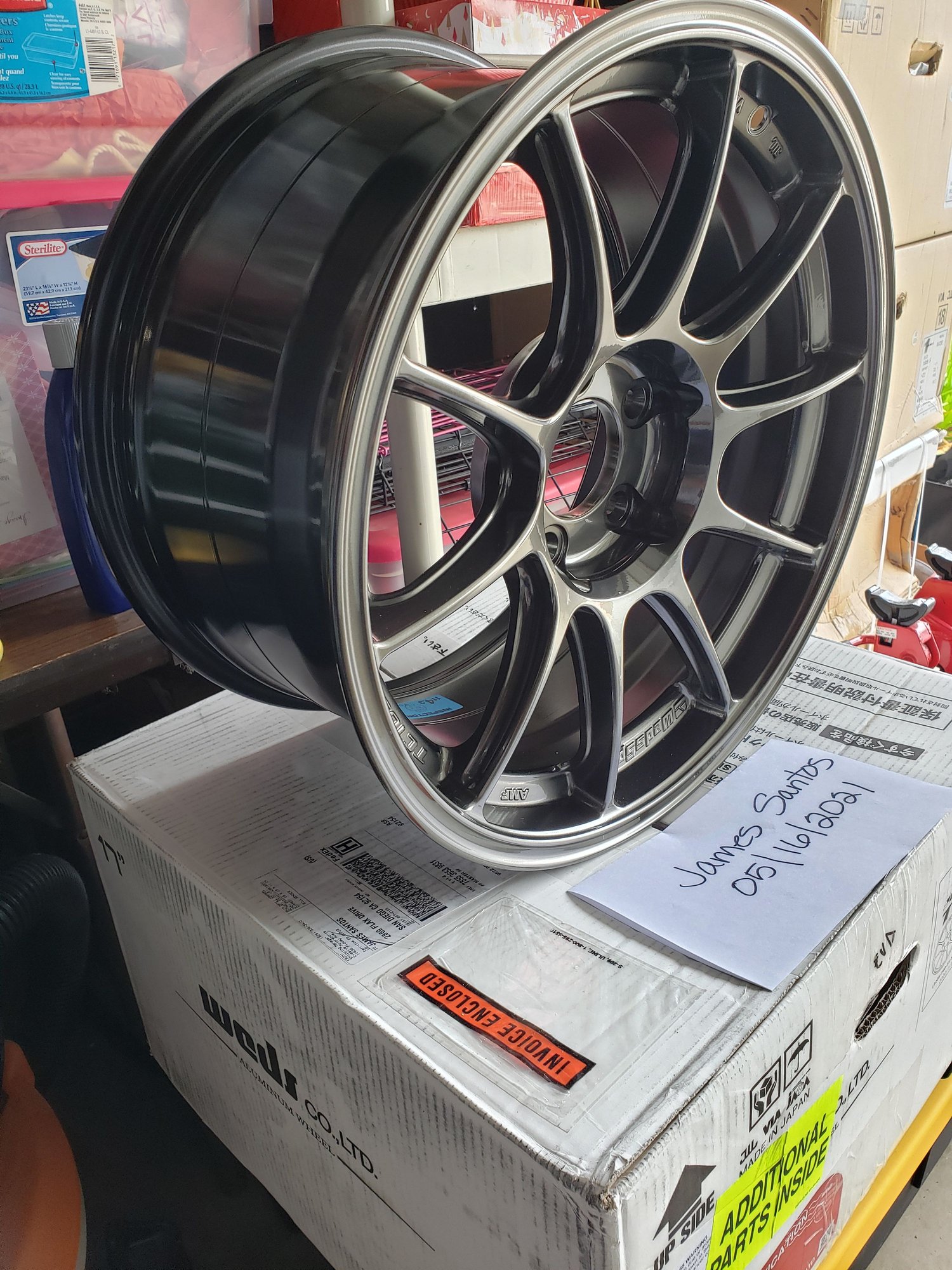 Wheels and Tires/Axles - FS: wedssport-tc105x 17x9 +35 5x114 - New - 0  All Models - San Diego, CA 92154, United States