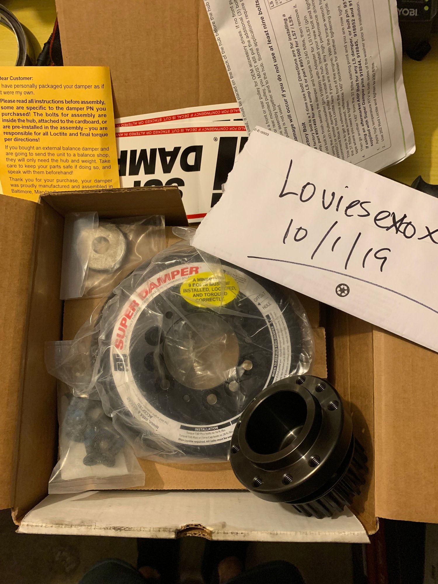 Engine - Power Adders - Evo 8/9 ATi Super Damper BNIB - New - Beaumont, CA 92223, United States