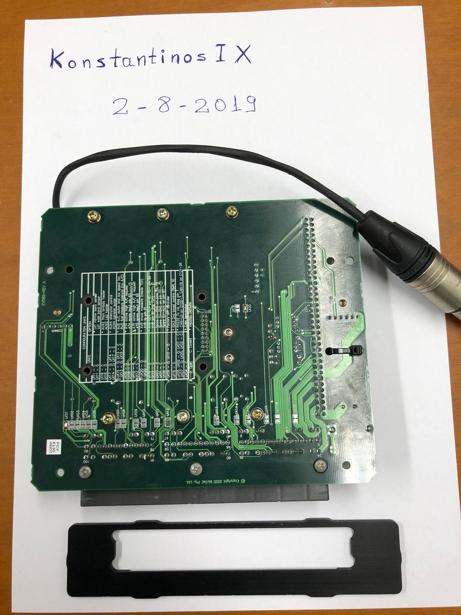 Engine - Electrical - Motec M800 OEM - Used - 2005 to 2007 Mitsubishi Lancer Evolution - Athens, Greece
