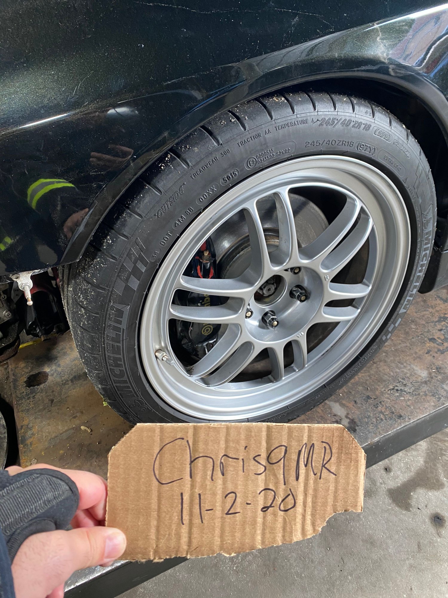 Wheels and Tires/Axles - Enkei RPF1 18X8 - Used - All Years Mitsubishi Lancer Evolution - Rehoboth, MA 02769, United States