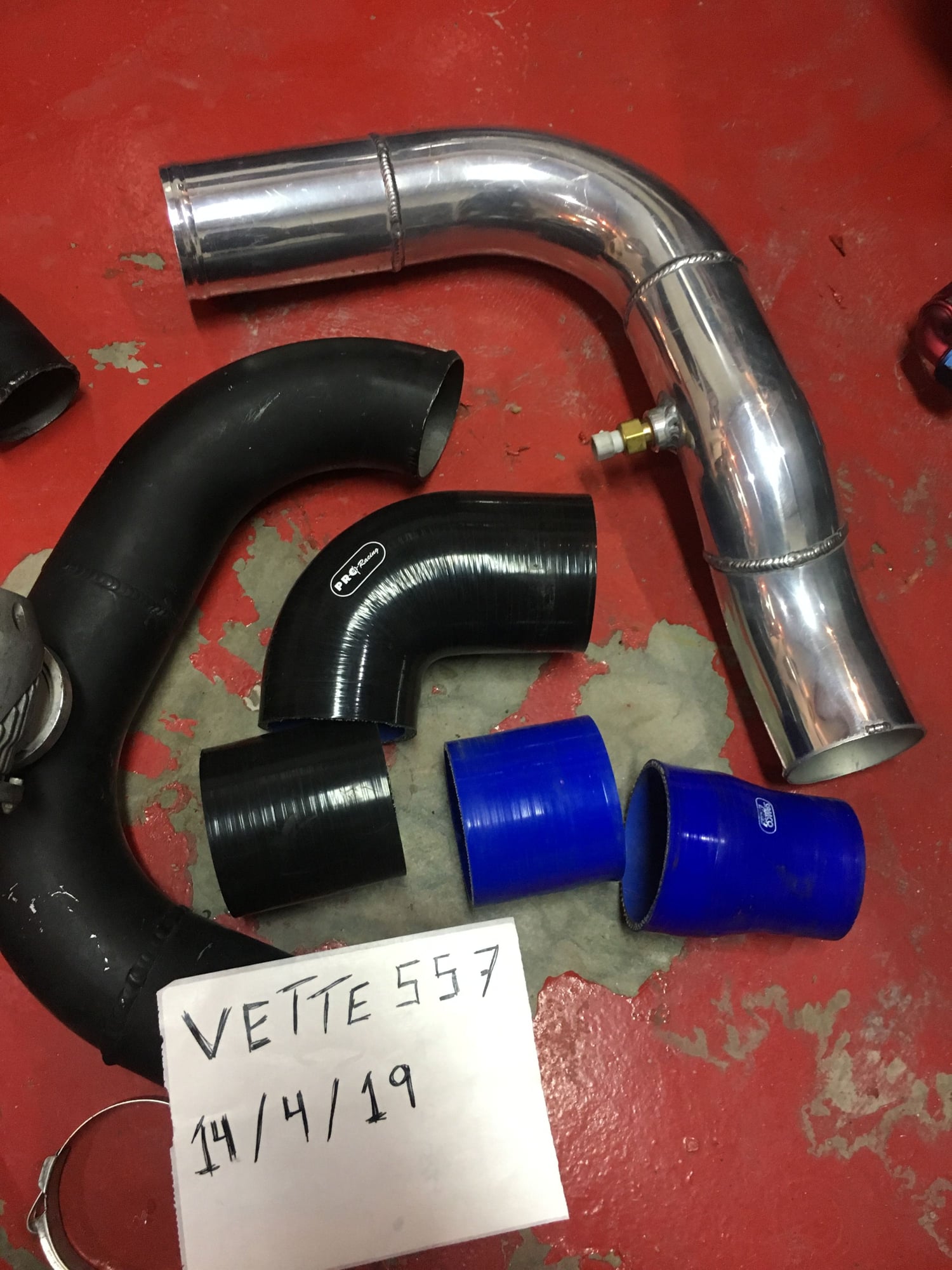 Engine - Power Adders - FS : 3 inch Intercooler piping and Intake pipe - Used - 1998 to 2006 Mitsubishi Lancer Evolution - Springfield Gardens, NY 11413, United States