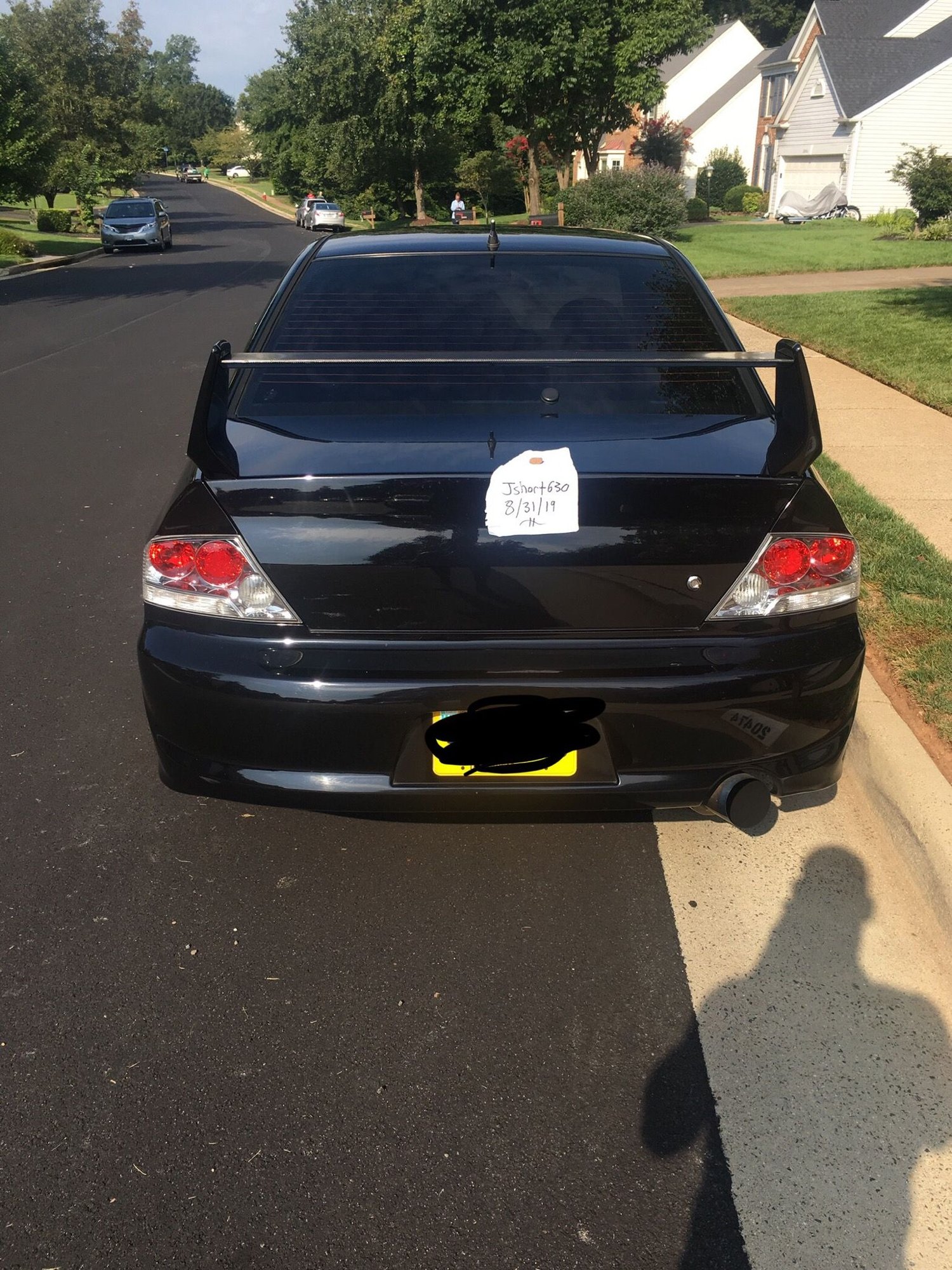 2006 Mitsubishi Lancer Evolution - Evo 9 - Used - VIN Ja3ah86c56u053712 - 101,200 Miles - 4 cyl - AWD - Manual - Sedan - Black - Sterling, VA 20165, United States