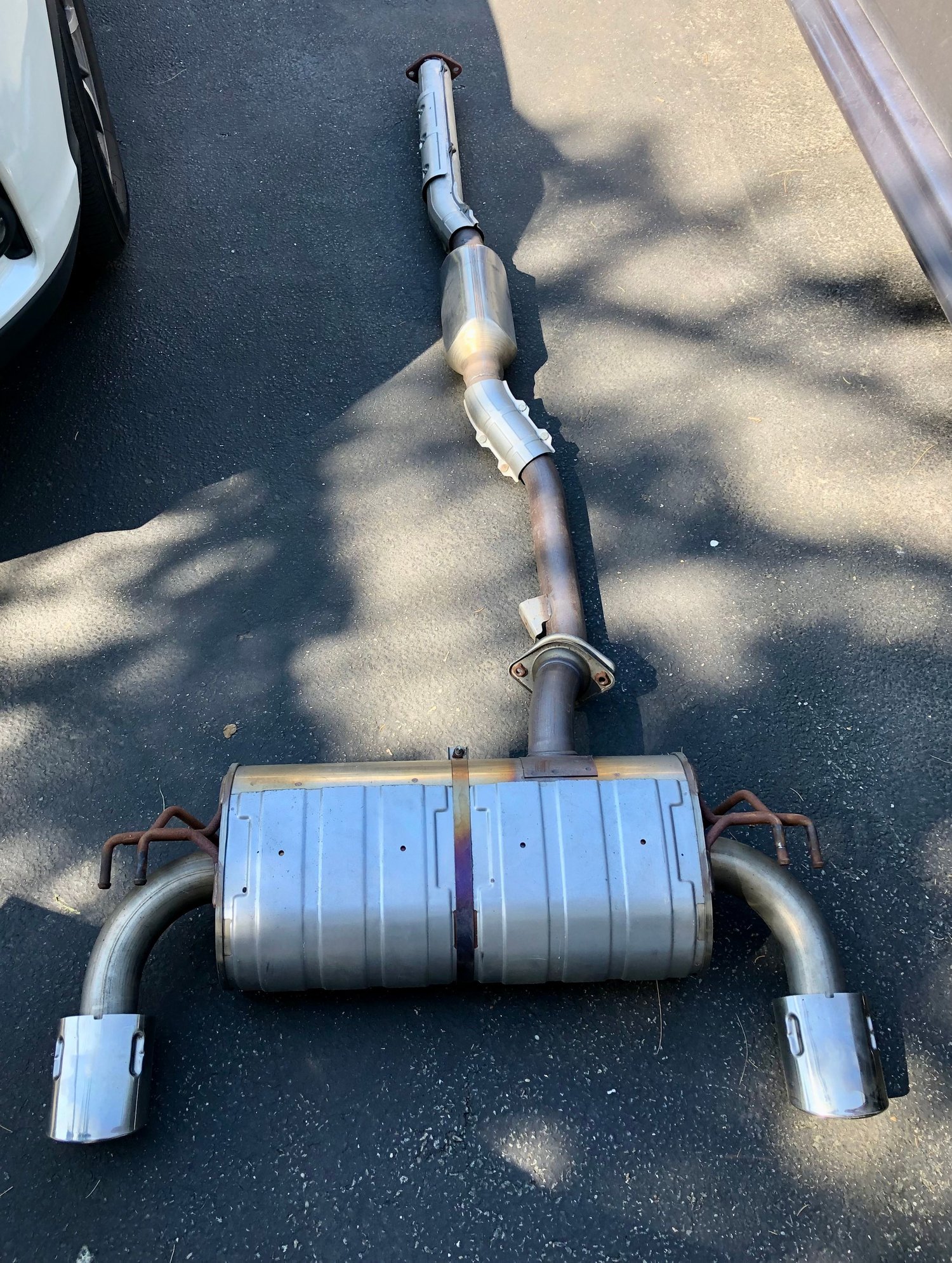 Engine - Exhaust - EVO X OEM Exhaust System (2007-2016 compatible) - New - 2009 to 2016 Mitsubishi Lancer Evolution - 0  All Models - Manhasset, NY 11030, United States