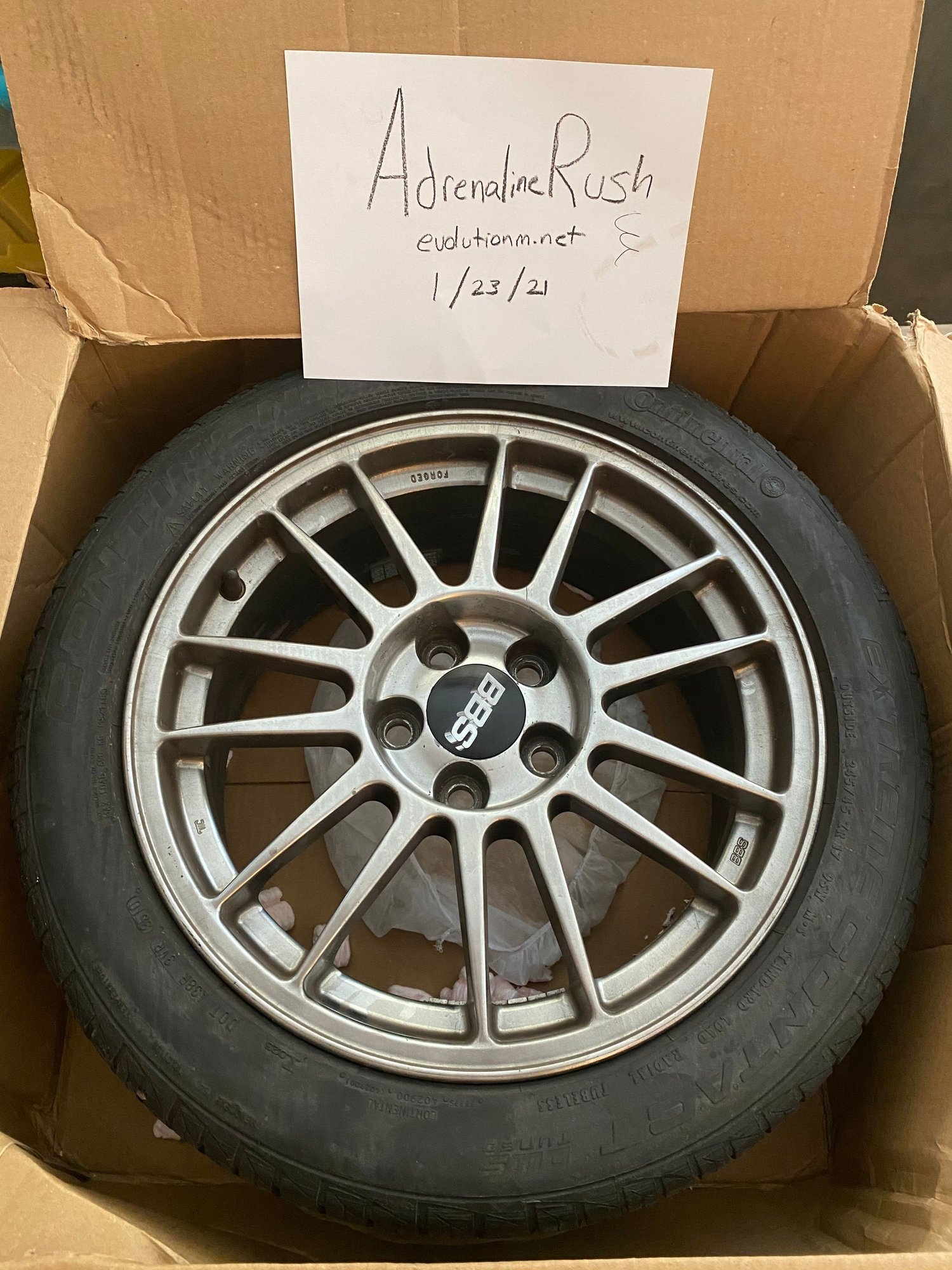 2003 Mitsubishi Lancer Evolution - Evo IX BBS (one wheel chipped) - Wheels and Tires/Axles - $750 - St Louis, MO 63044, United States