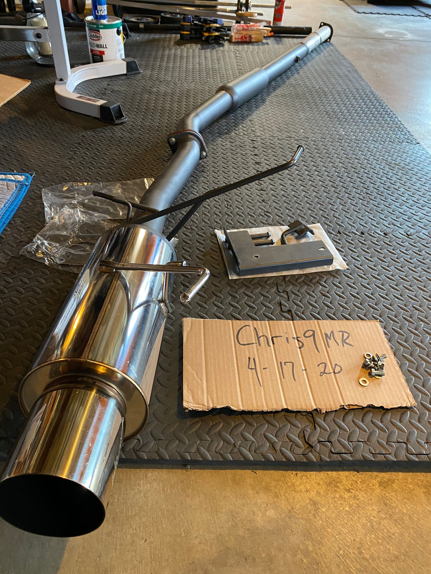 Engine - Exhaust - Evo 9 Turbo and HKS HiPower Exhaust - Used - 2003 to 2006 Mitsubishi Lancer Evolution - Seekonk, MA 02771, United States