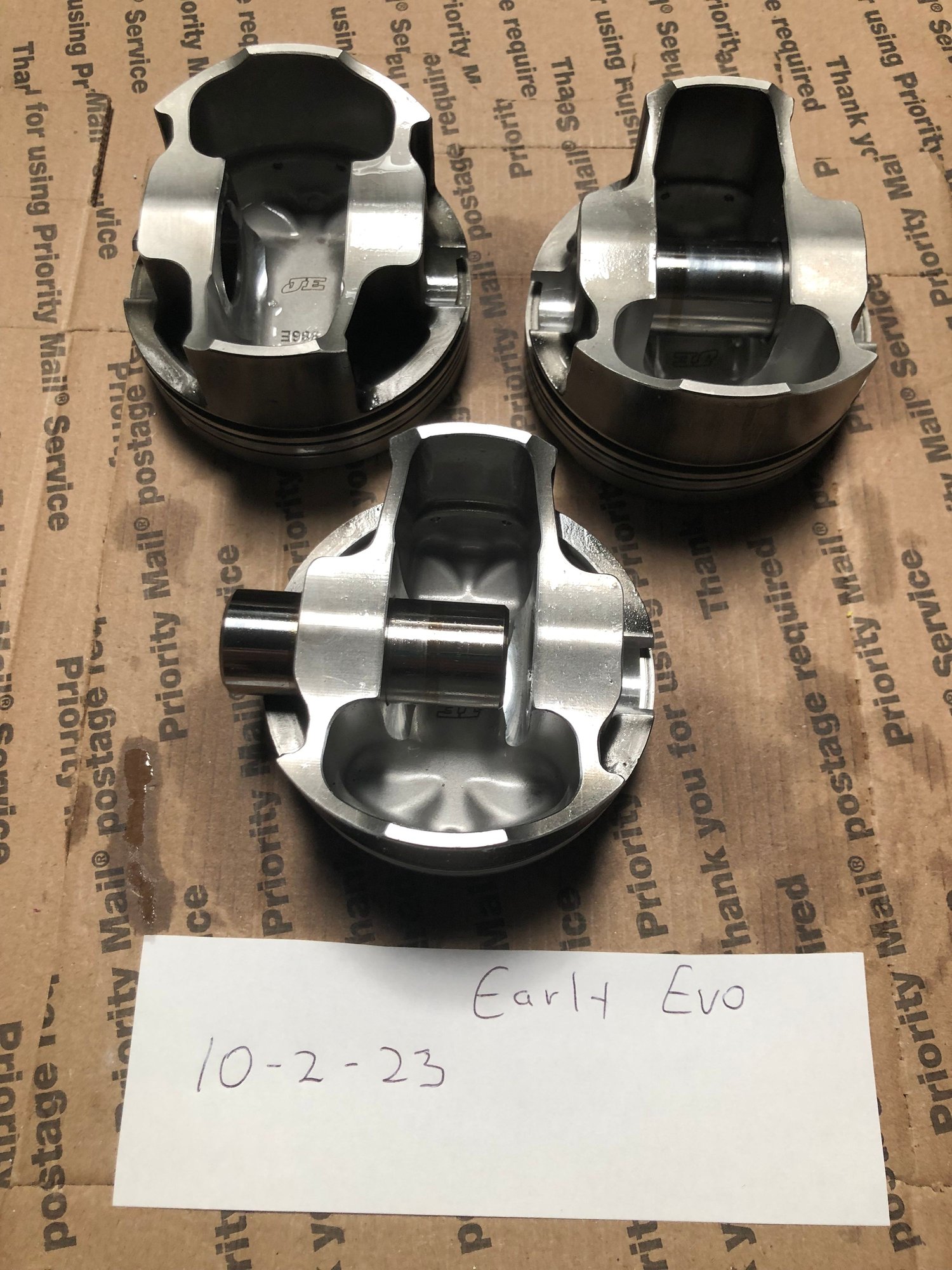Engine - Internals - JE 2.3 stroker pistons.  BR spec 85.5mm - Used - -1 to 2025  All Models - Las Vegas, NV 89113, United States