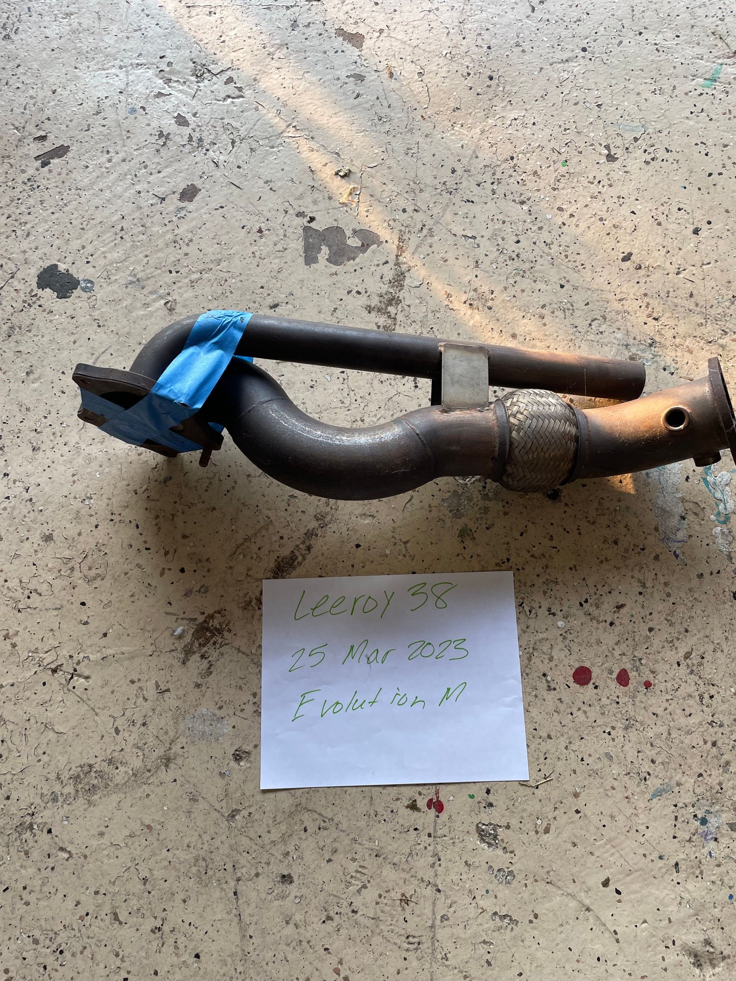 2014 Mitsubishi Lancer Evolution - Map Performance with dump pipe - Engine - Exhaust - $500 - Spring, TX TEXAS, United States