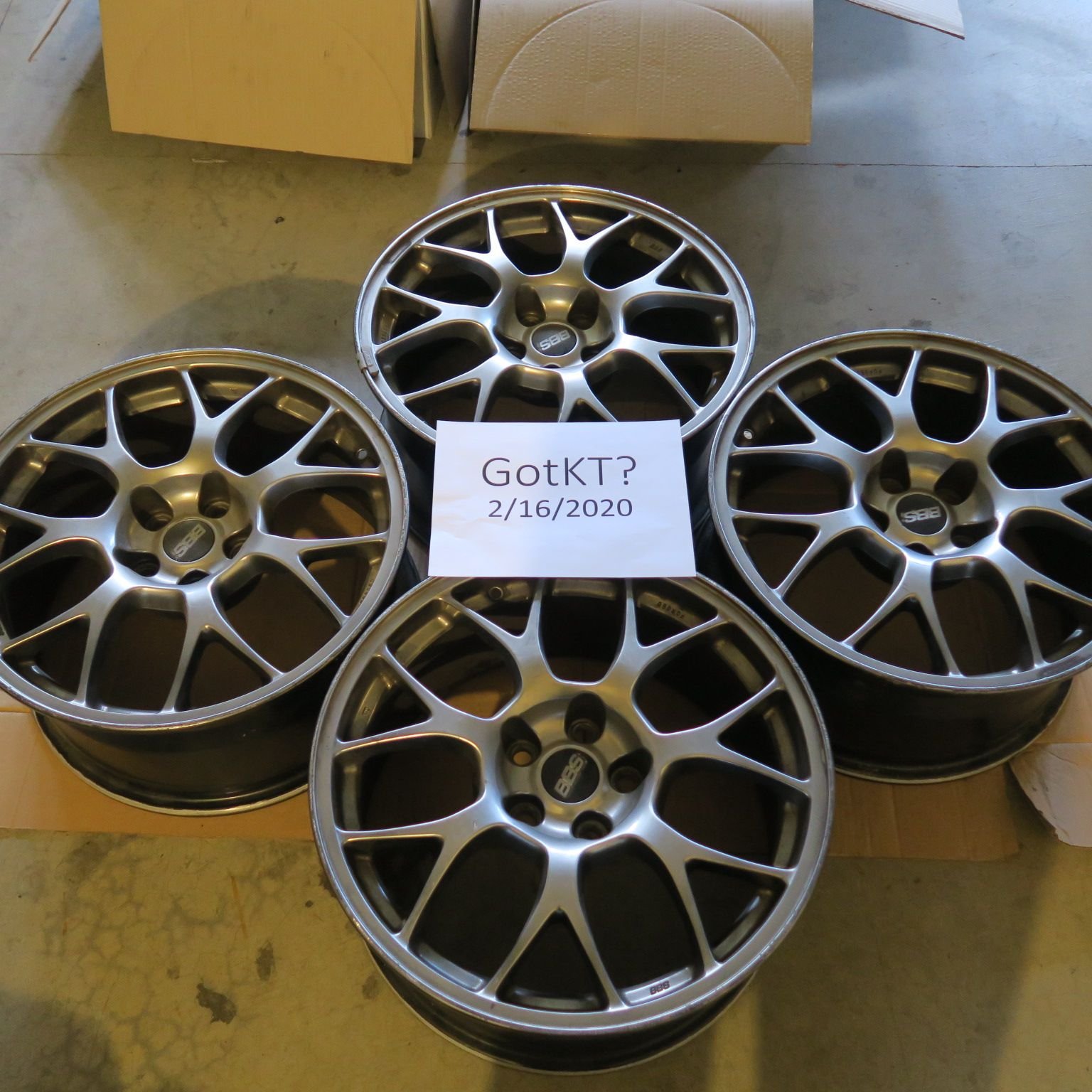 Wheels and Tires/Axles - BBS Wheels with curb rash - Used - 2009 to 2018 Mitsubishi Lancer Evolution - Folsom, CA 95630, United States