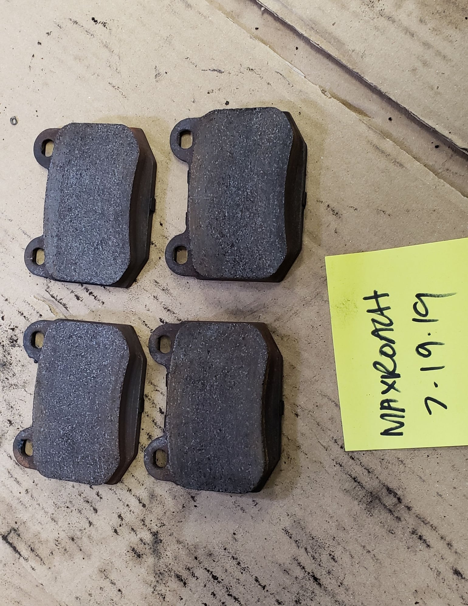Brakes - PFC Race Pads 01 compound - Used - 2005 to 2007 Mitsubishi Lancer Evolution - Simi Valley, CA 93065, United States