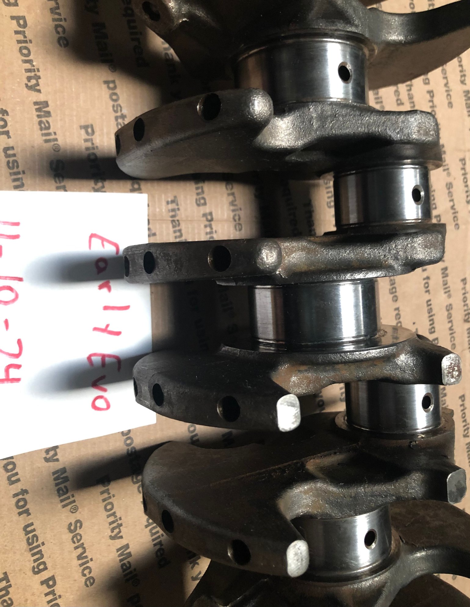 Engine - Internals - Evo 8-9 OEM 4G63 Crankshaft. - Used - -1 to 2025  All Models - Henderson, NV 89052, United States