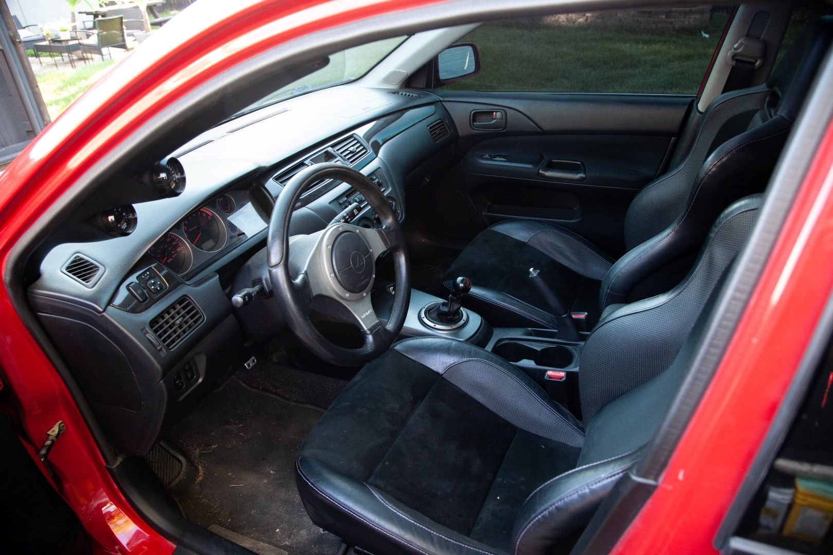 2003 Mitsubishi Lancer Evolution - Clean 2003 RR EVO Roller - Used - VIN JA3AH86F03U120352 - 129,000 Miles - Sedan - Red - Royal Oak, MI 48073, United States