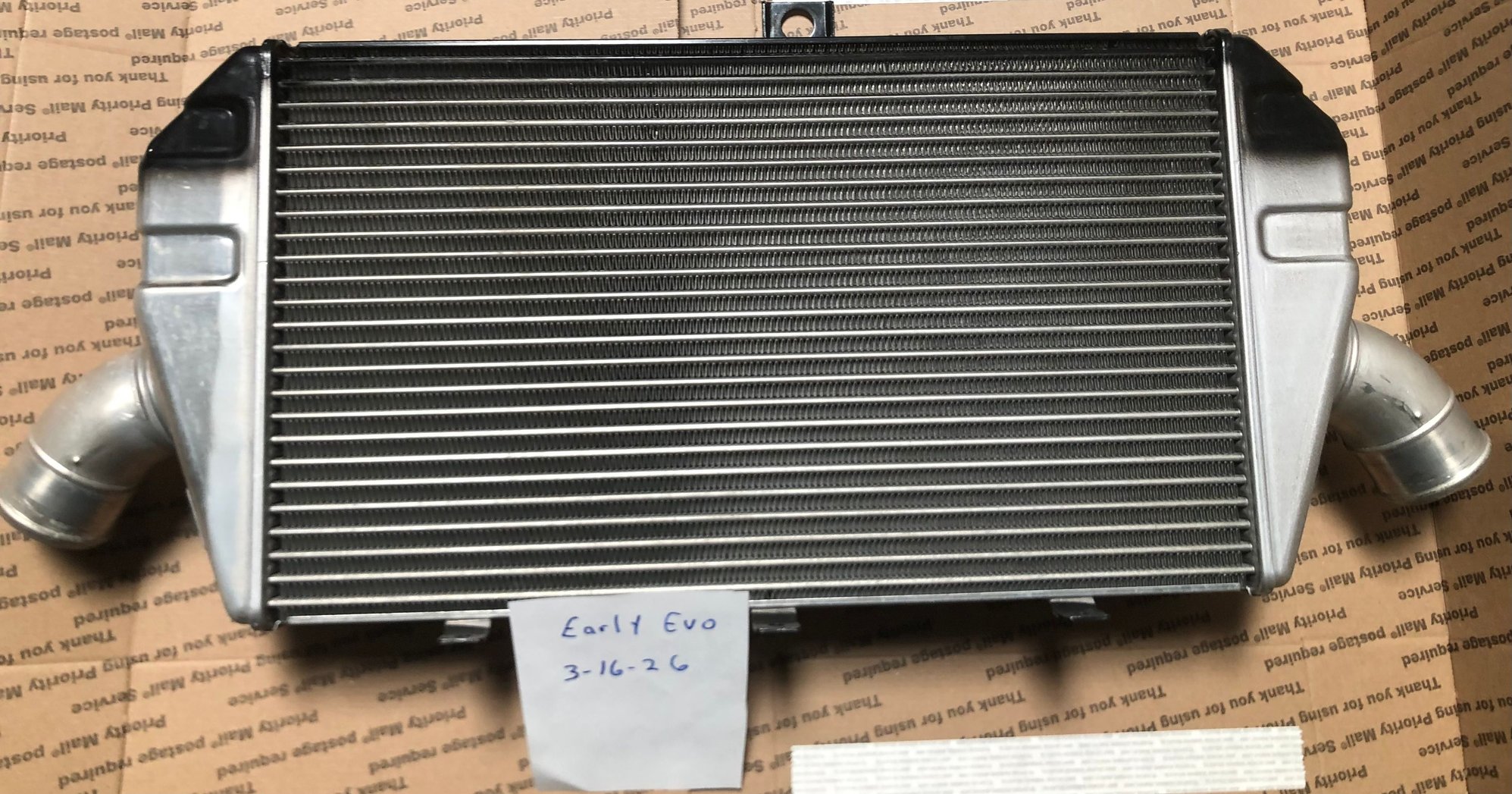 Engine - Intake/Fuel - Evo 8/9 OEM Intercooler. - New - 2003 to 2006 Mitsubishi Lancer Evolution - Henderson, NV 89052, United States