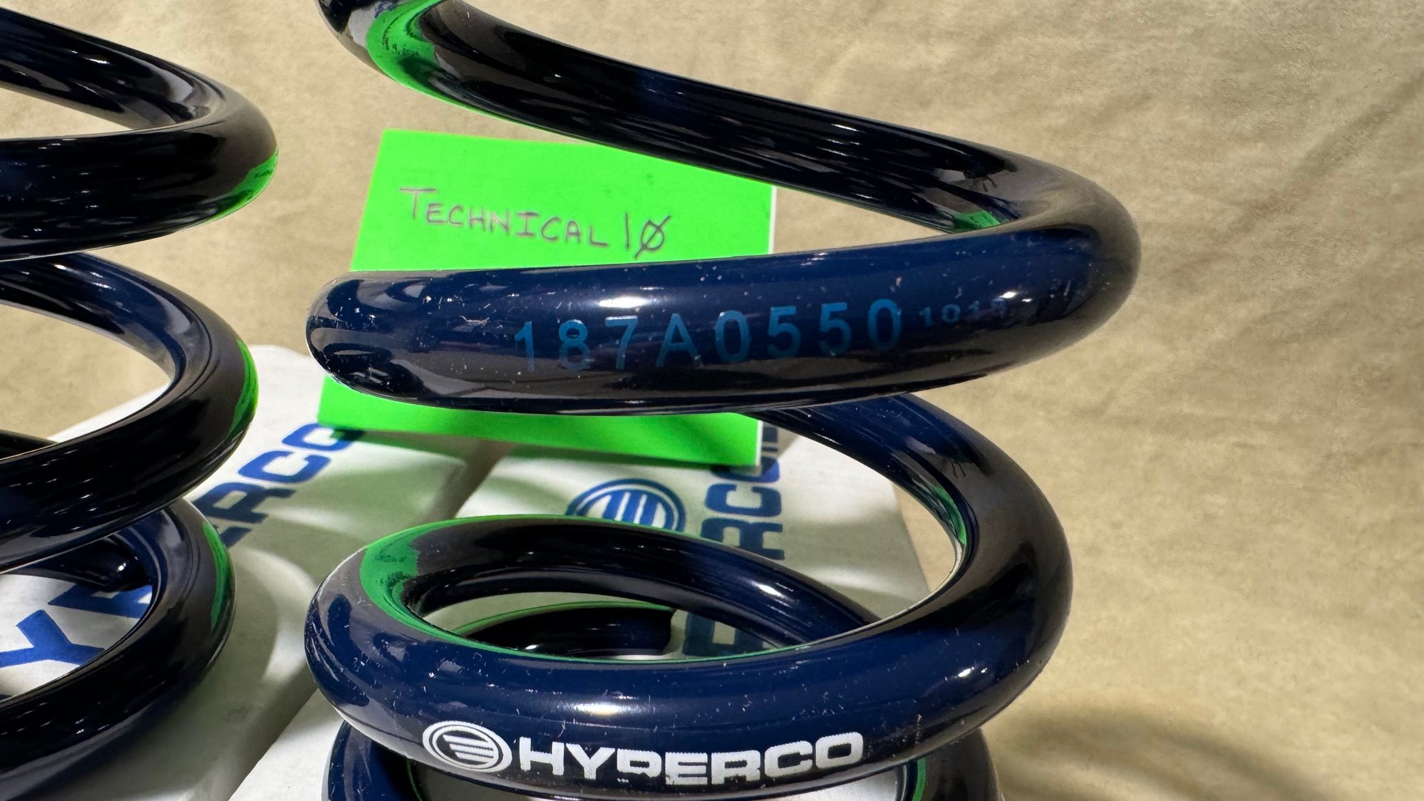 Steering/Suspension - New pair of Hyperco 187A050 springs - New - 0  All Models - Pasadena, MD 21122, United States