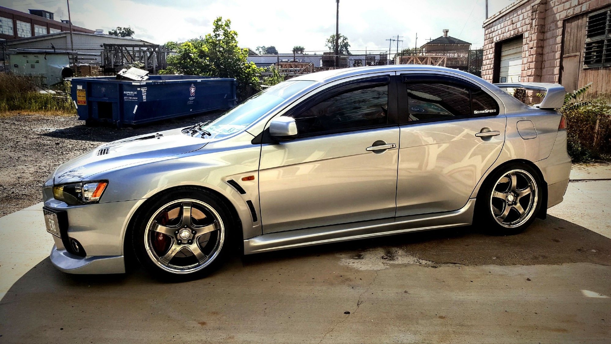 2008 Mitsubishi Lancer Evolution - 2008 Evo X GSR Apex Silver with SSS and Aero pkg in good condition - Used - VIN JA3AW86V68U046309 - 145,250 Miles - 4 cyl - AWD - Manual - Sedan - Silver - Orlando, FL 32825, United States
