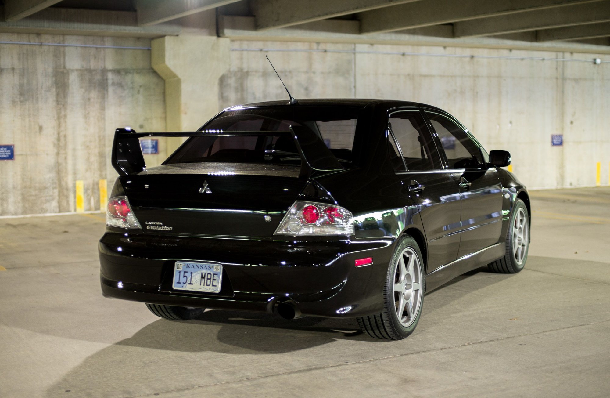 2003 Mitsubishi Lancer Evolution - 03 evo8 Complete factory, 12k original miles! - Used - VIN JA3AH86F93U114663 - 12,000 Miles - 4 cyl - AWD - Manual - Sedan - Black - Lawrence, KS 66047, United States