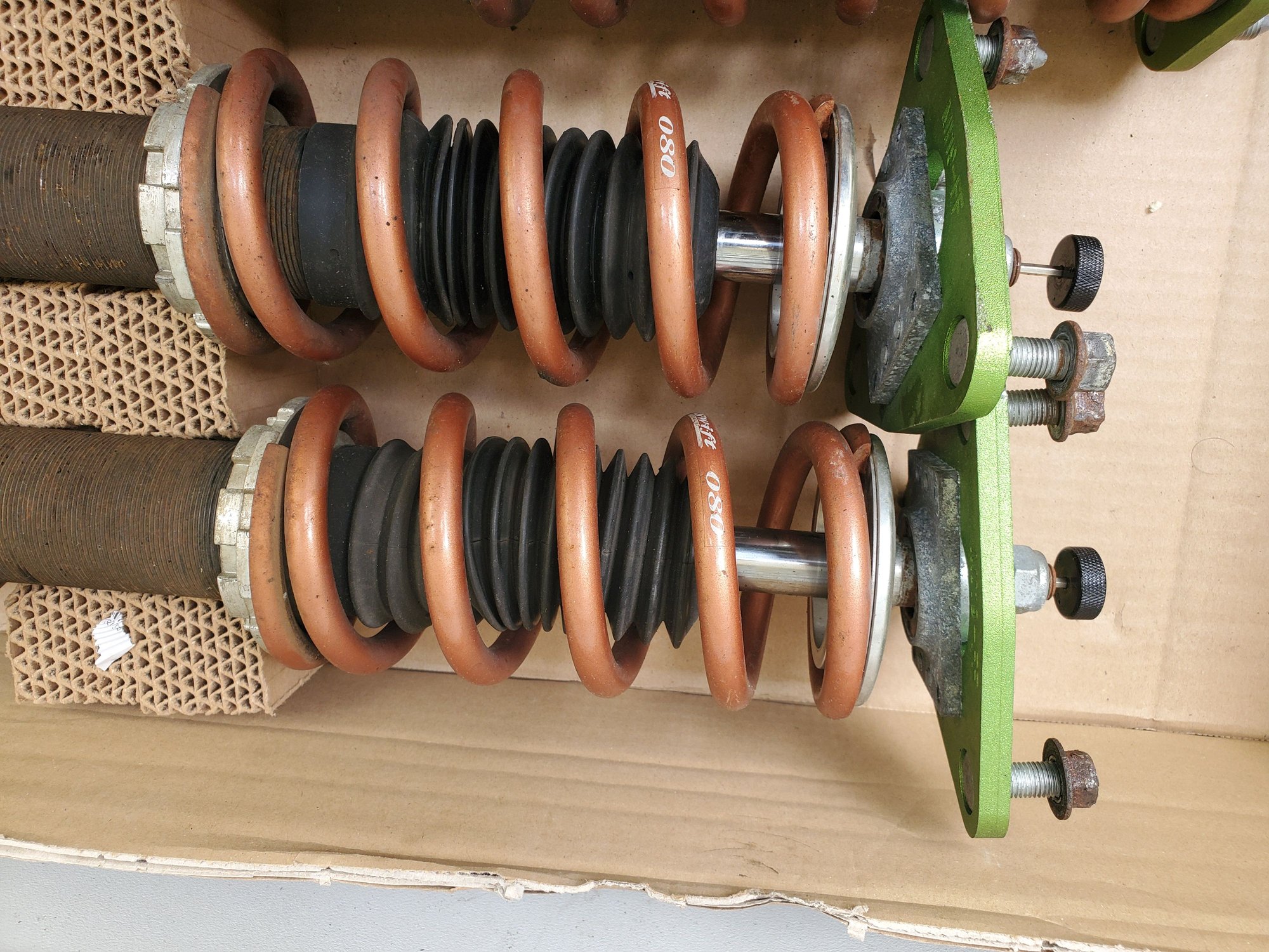 Steering/Suspension - 2012 EVO X GSR FEAL 441 Coilovers with Swift Spring - Used - 2008 to 2015 Mitsubishi Lancer Evolution - Mount Sinai, NY 11766, United States
