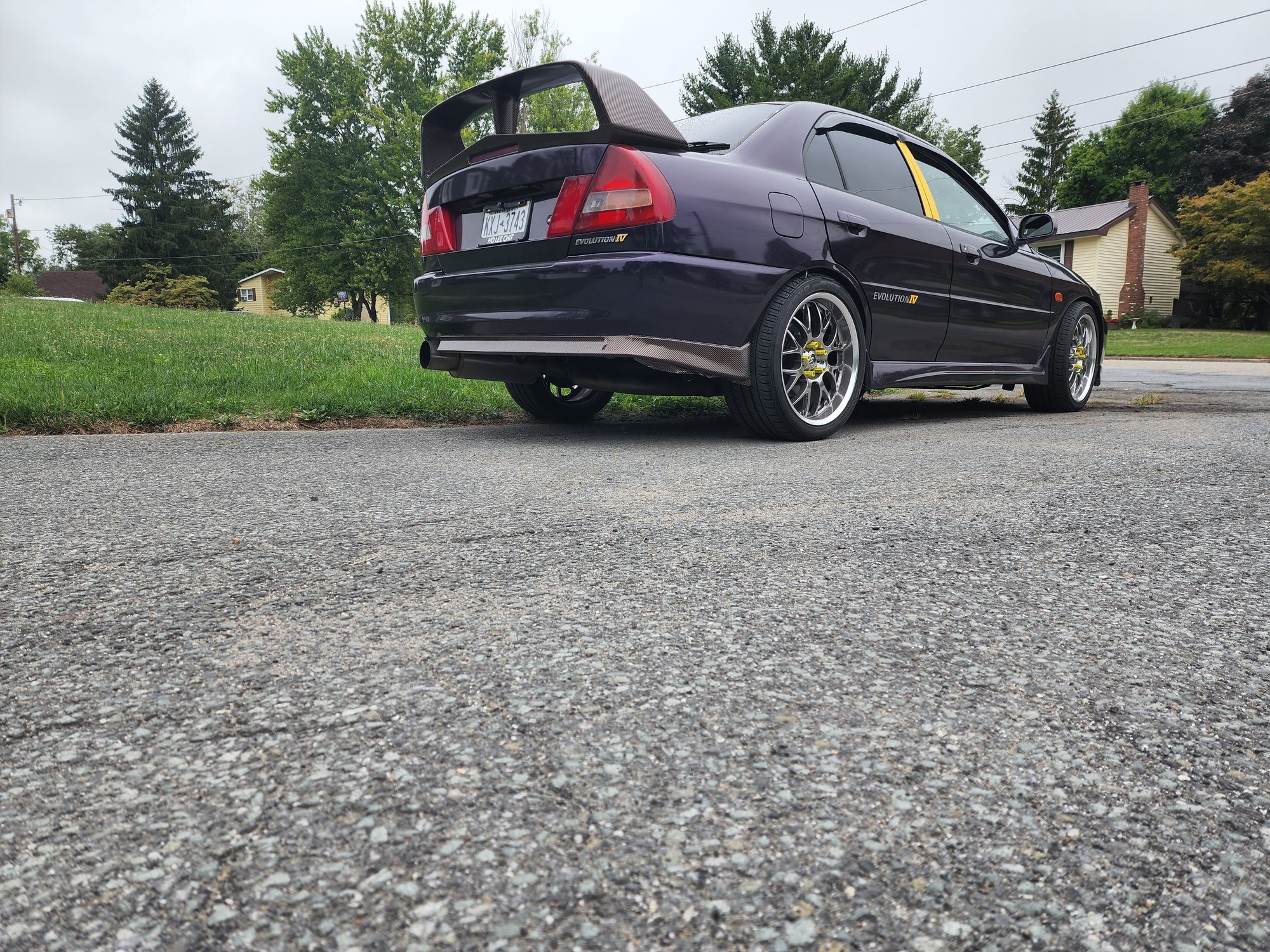 1996 Mitsubishi Lancer Evolution - Right Hand Drive Evo 4 GSR - Used - VIN Cn9a0006326 - 4 cyl - AWD - Manual - Sedan - Purple - Rockland County, NY 10993, United States