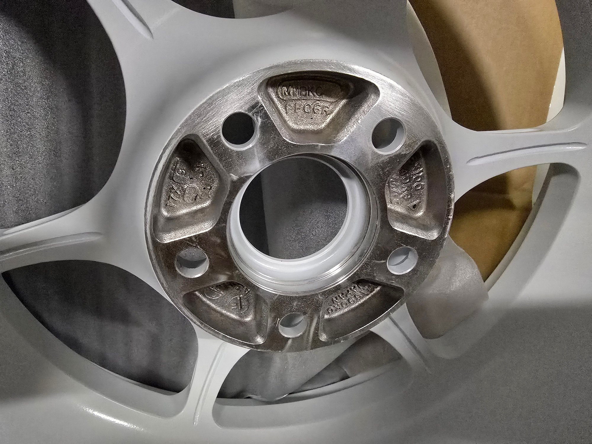 Wheels and Tires/Axles - New Enkei Japan PF06 17x9 +22 machined white - New - All Years  All Models - Burlingame, CA 94010, United States