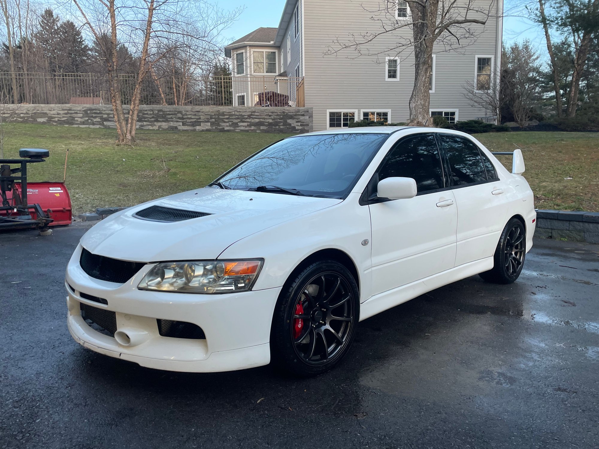 2003 Mitsubishi Lancer Evolution - FS: 2003 Mitsubishi Lancer Evolution - Used - VIN JA3AH86F030124529 - 115,000 Miles - 4 cyl - AWD - Manual - Sedan - White - Hamburg, NY 14075, United States