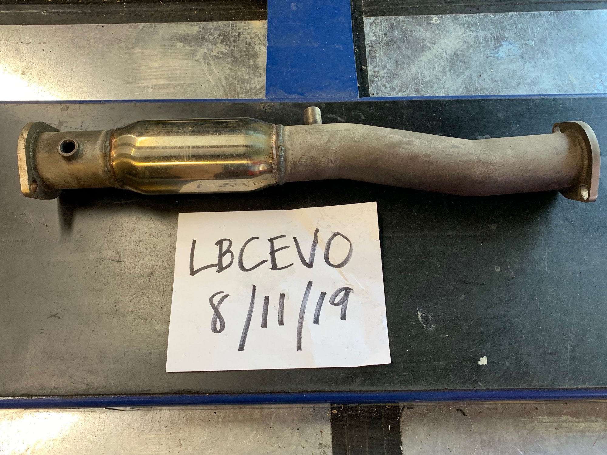 Engine - Exhaust - Berke Evo X Resonated TP - Used - 2008 to 2015 Mitsubishi Lancer Evolution - Los Angeles, CA 91423, United States