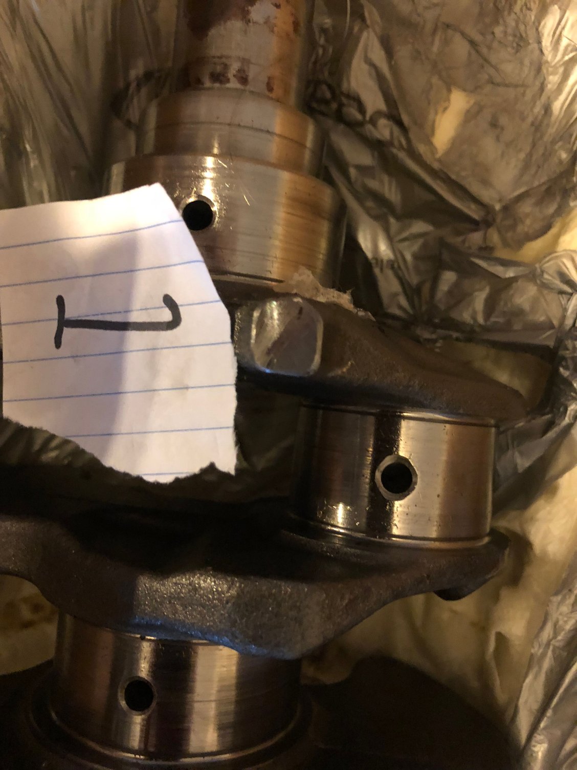 Engine - Internals - OEM Evo 8 Crank - Used - 2003 to 2006 Mitsubishi Lancer Evolution - Knoxville, TN 37920, United States