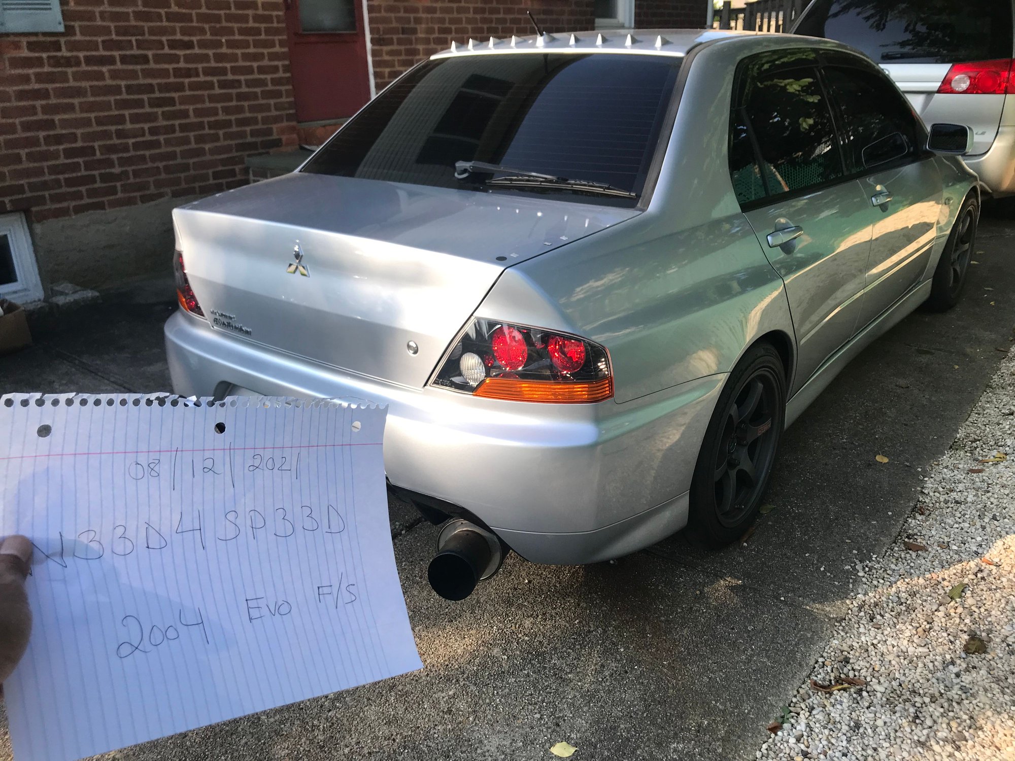 2004 Mitsubishi Lancer Evolution - 2004 Evo - Used - VIN JA3AH86DX4U068048 - 4 cyl - AWD - Manual - Sedan - Gray - Queens, NY 11358, United States