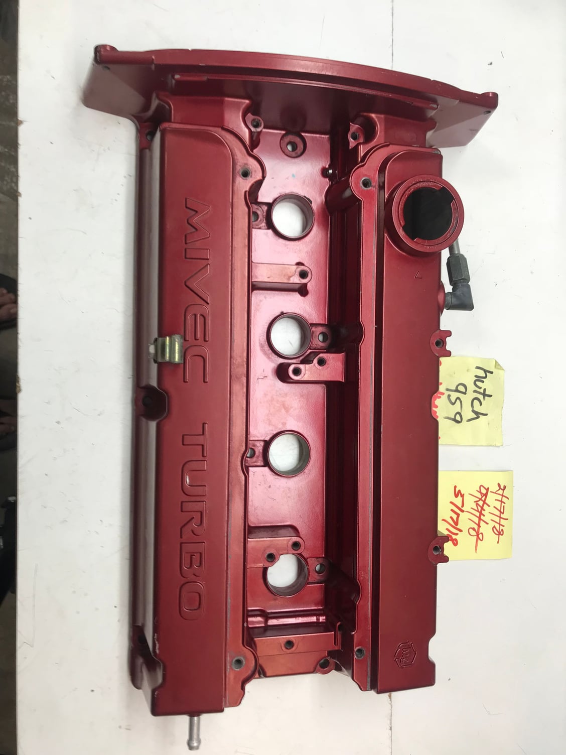Engine - Intake/Fuel - Evo 9 valve cover - Used - 2006 Mitsubishi Lancer Evolution - Chattanooga, TN 37422, United States
