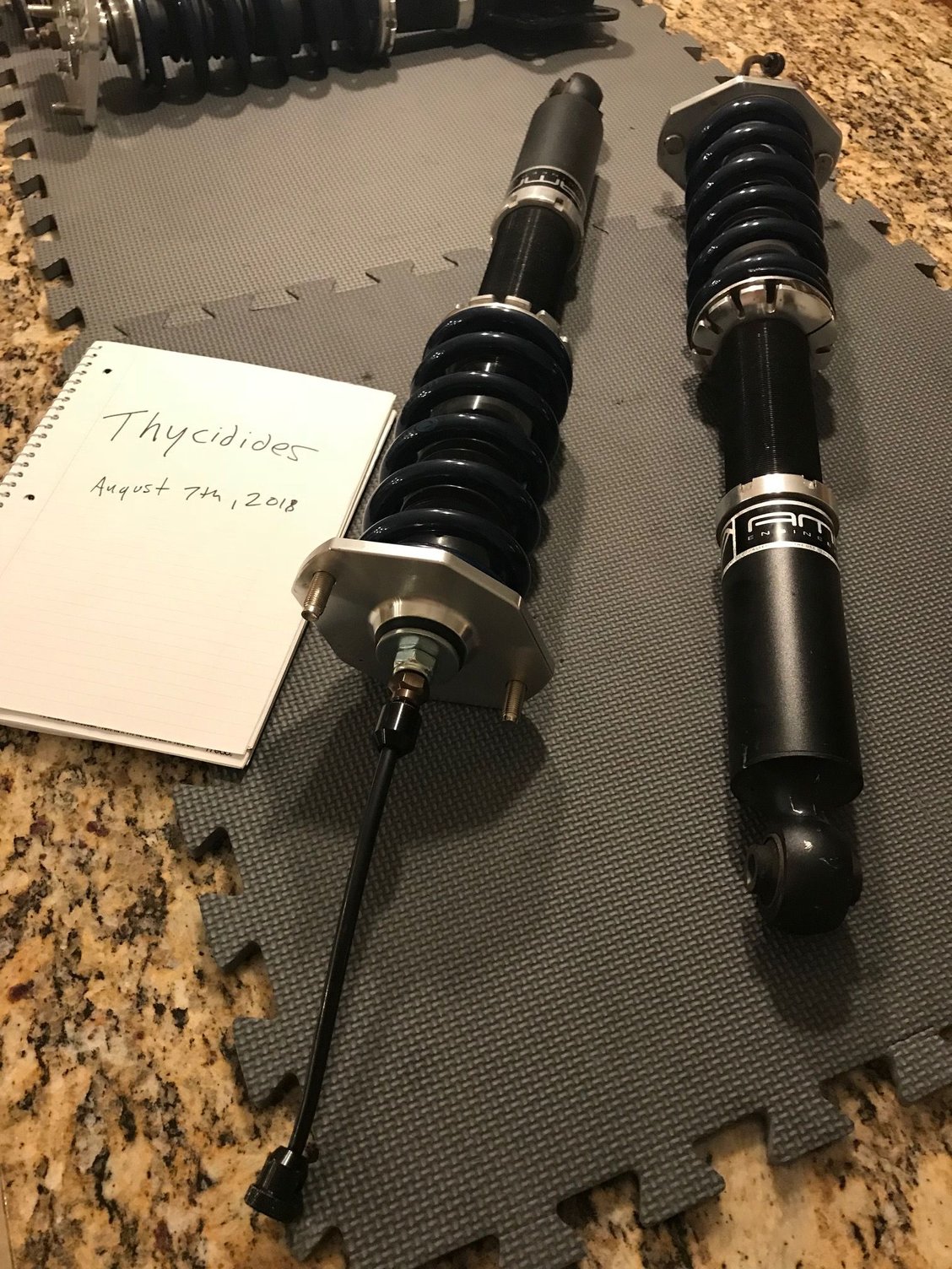 Steering/Suspension - AMR Coilovers - Used - 2008 to 2015 Mitsubishi Lancer Evolution - Austin, TX 78681, United States