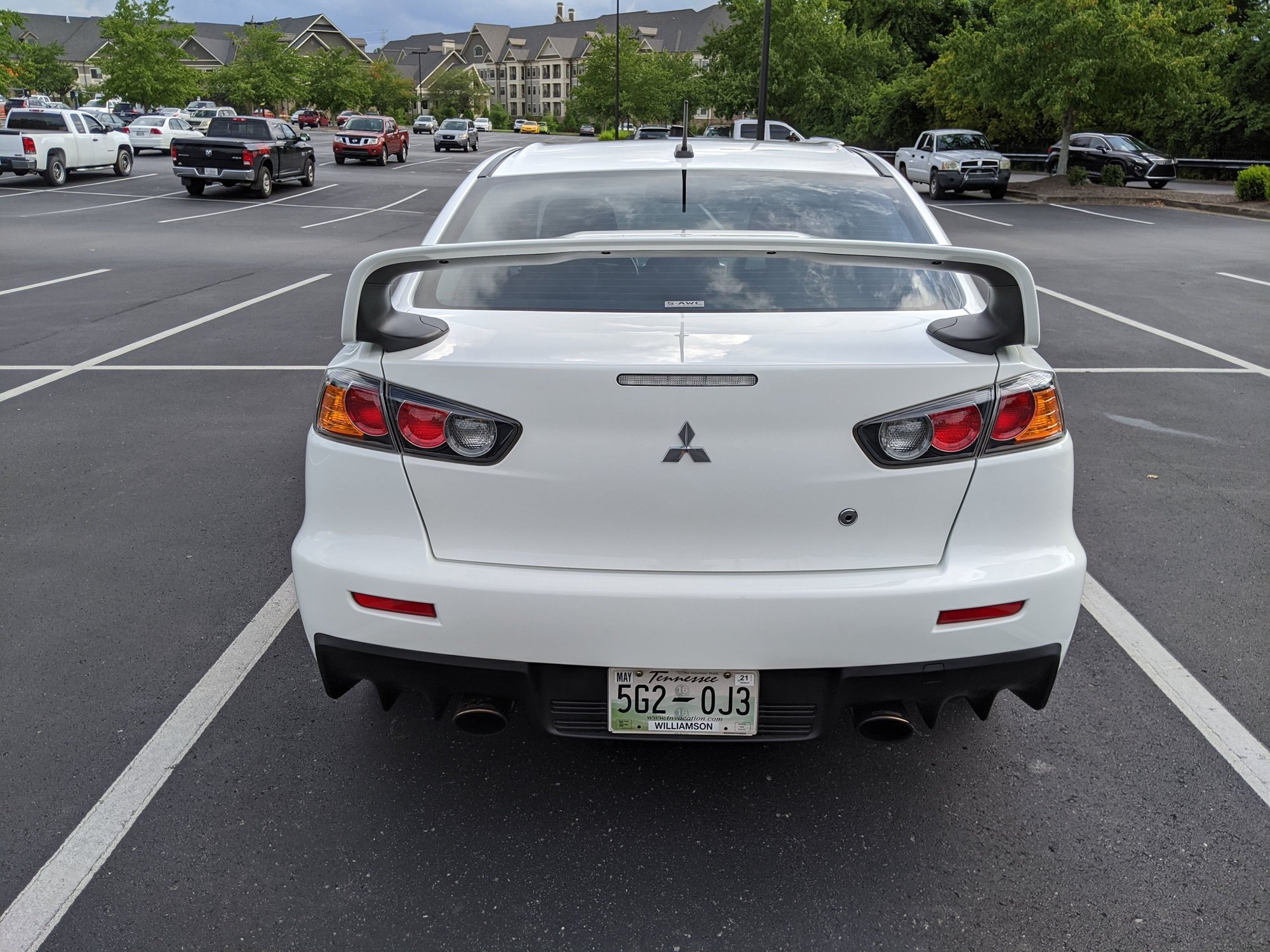 2014 Mitsubishi Lancer Evolution - FS: 2014 Wicked White GSR - Used - VIN JA32W8FV2EU023707 - 36,629 Miles - 4 cyl - AWD - Manual - Sedan - White - Franklin, TN 37064, United States