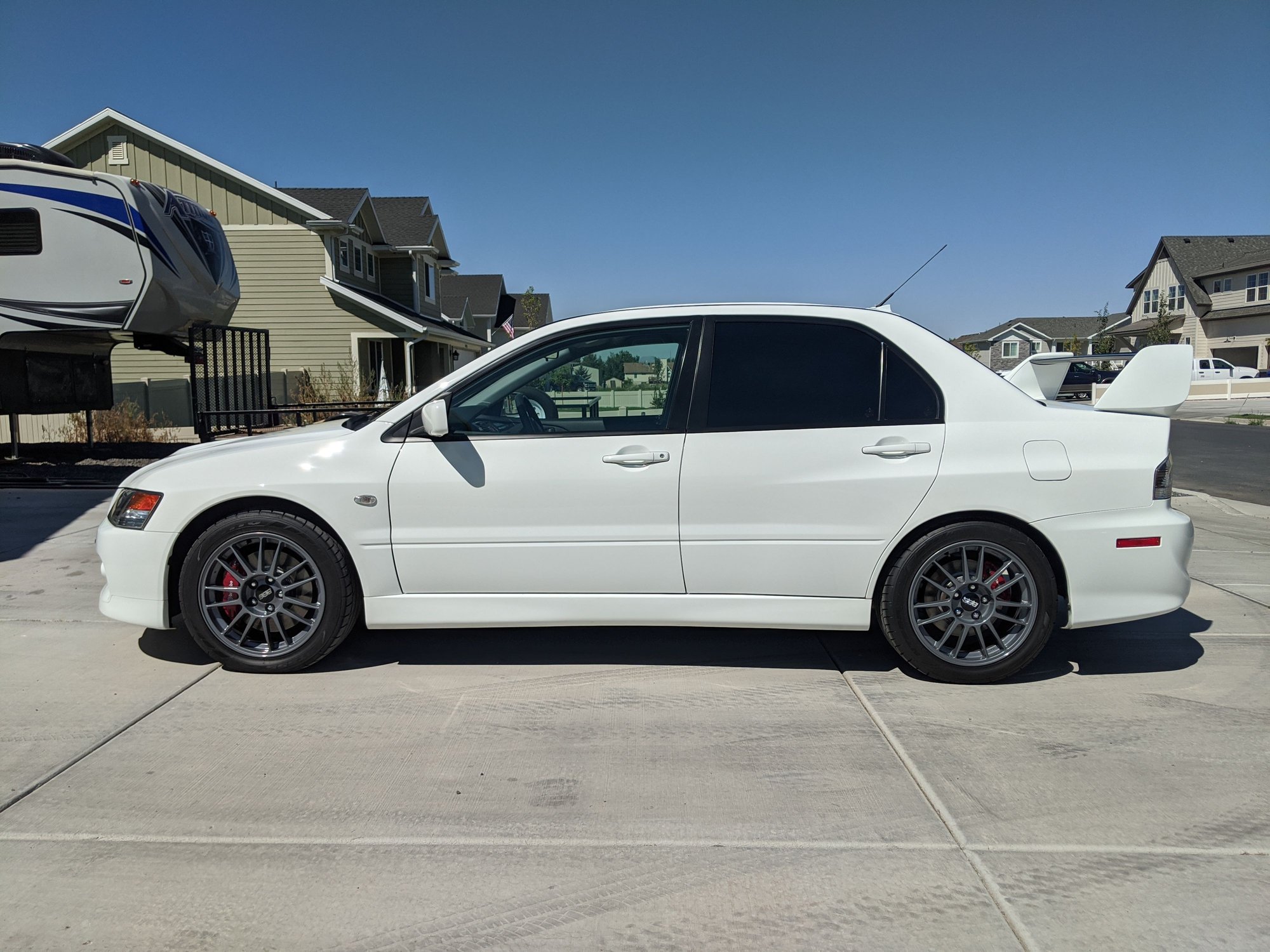 2006 Mitsubishi Lancer Evolution - 2006 Evo IX MR 24,500 miles!! Bone stock! - Used - VIN JA3AH86C26U039041 - 24,558 Miles - 4 cyl - AWD - Manual - Sedan - White - Plain City, UT 84404, United States