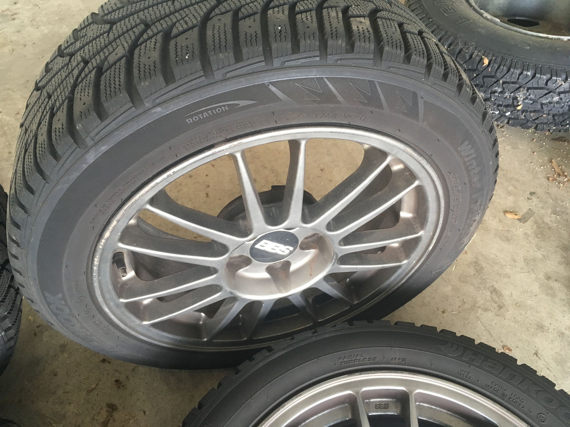 Wheels and Tires/Axles - Evo 9 SE BBS wheels with Hankook Snow tires - Used - All Years Any Make All Models - West Lafayette, IN 47906, United States